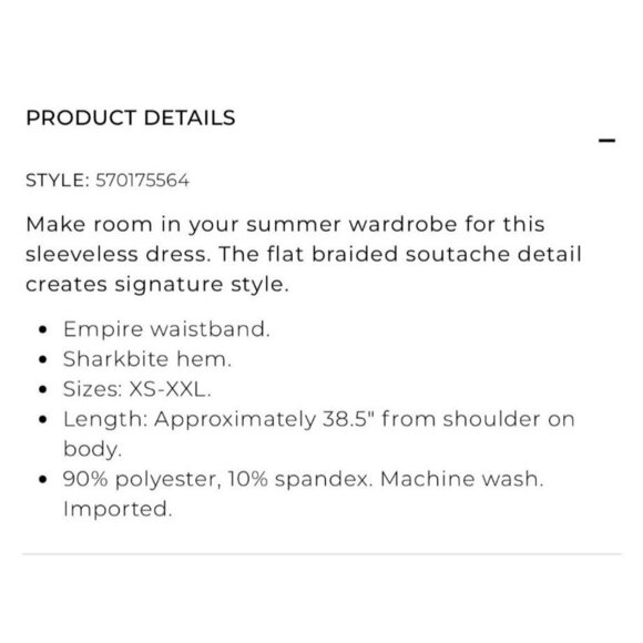 Soma Soutache Sleeveless Short Dress Arch Ikat size xs asymmetrical - Picture 12 of 12